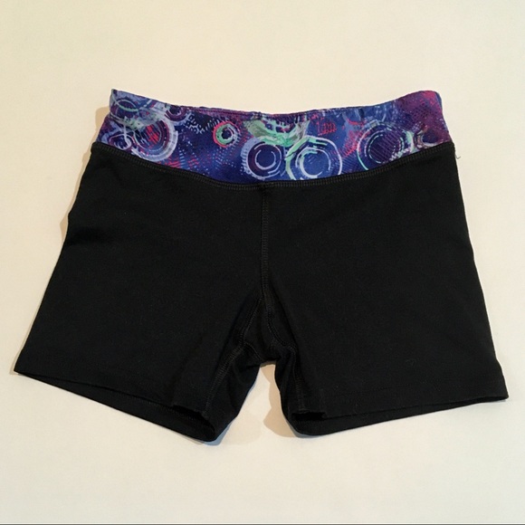 C9 Champion Duo Dry Stretch Active Shorts Black Blue Girls Medium 7/8